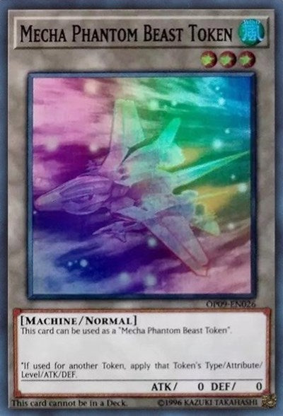 Mecha Phantom Beast Token (C) - "Megaraptor" [OP09-EN026] Super Rare | Exor Games Summserside