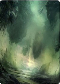 Swamp 1 Art Card [Zendikar Rising Art Series] | Exor Games Summserside