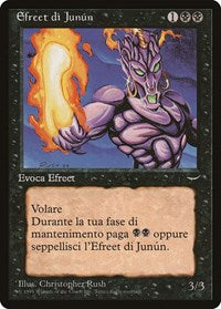 Junun Efreet (Italian) - "Efreet di Junun" [Renaissance] | Exor Games Summserside