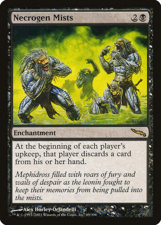 Necrogen Mists [Mirrodin] | Exor Games Summserside