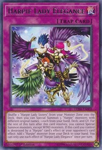 Harpie Lady Elegance [LED4-EN005] Rare | Exor Games Summserside