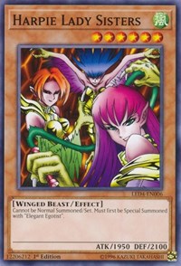 Harpie Lady Sisters [LED4-EN006] Common | Exor Games Summserside