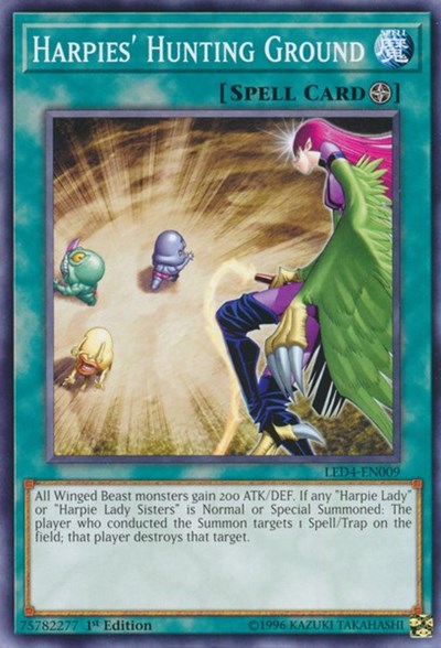 Harpies' Hunting Ground [LED4-EN009] Common | Exor Games Summserside