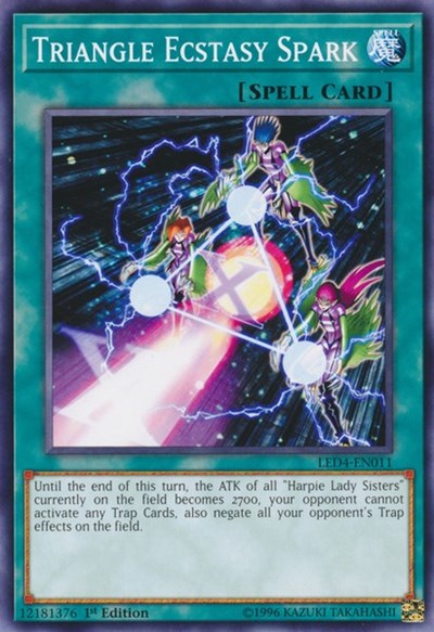 Triangle Ecstasy Spark [LED4-EN011] Common | Exor Games Summserside