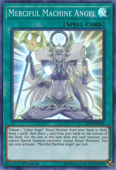 Merciful Machine Angel [LED4-EN014] Super Rare | Exor Games Summserside