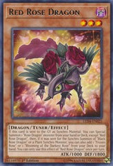 Red Rose Dragon [LED4-EN025] Rare | Exor Games Summserside