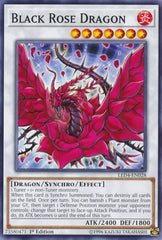 Black Rose Dragon [LED4-EN028] Common | Exor Games Summserside