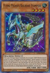 Flying Pegasus Railroad Stampede [LED4-EN036] Super Rare | Exor Games Summserside