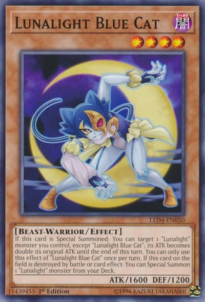 Lunalight Blue Cat [LED4-EN050] Common | Exor Games Summserside