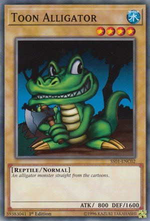 Toon Alligator [SS01-ENC02] Common | Exor Games Summserside