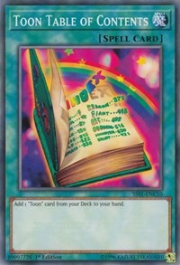 Toon Table of Contents [SS01-ENC10] Common | Exor Games Summserside
