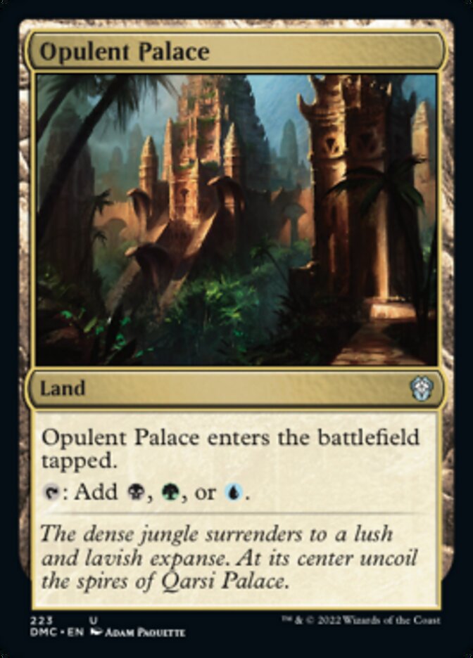 Opulent Palace [Dominaria United Commander] | Exor Games Summserside