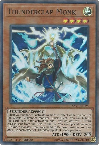 Thunderclap Monk [SAST-EN026] Super Rare | Exor Games Summserside