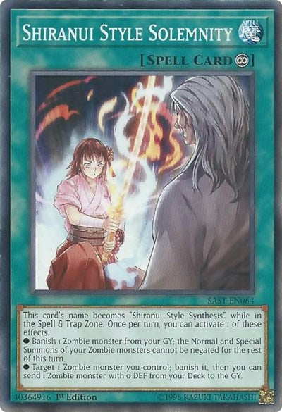 Shiranui Style Solemnity [SAST-EN064] Common | Exor Games Summserside