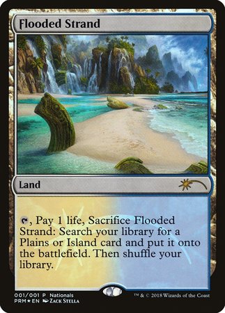 Flooded Strand [Nationals Promos] | Exor Games Summserside