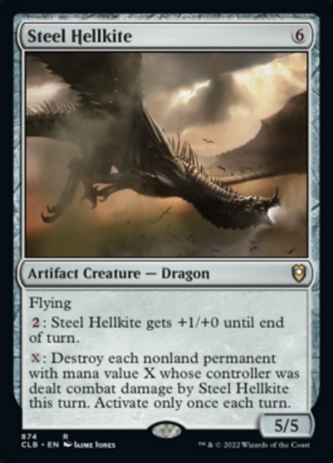 Steel Hellkite [Commander Legends: Battle for Baldur's Gate] | Exor Games Summserside