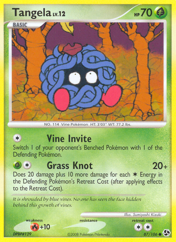 Tangela (87/106) [Diamond & Pearl: Great Encounters] | Exor Games Summserside