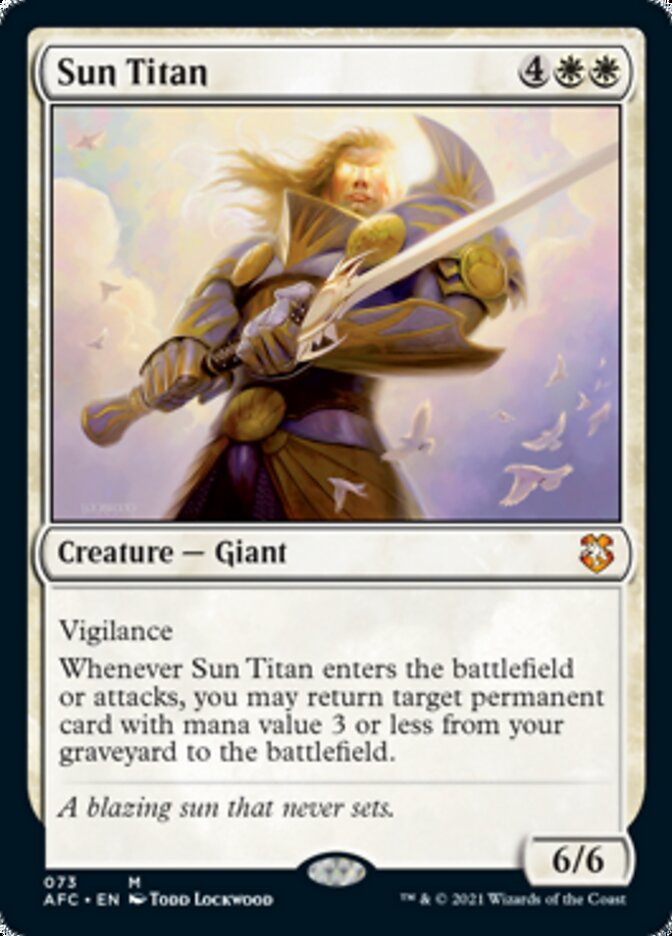 Sun Titan [Dungeons & Dragons: Adventures in the Forgotten Realms Commander] | Exor Games Summserside