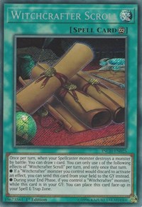 Witchcrafter Scroll [INCH-EN025] Secret Rare | Exor Games Summserside