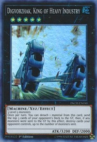 Digvorzhak, King of Heavy Industry [INCH-EN050] Super Rare | Exor Games Summserside