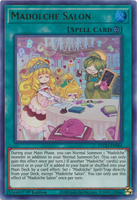 Madolche Salon [ETCO-EN064] Ultra Rare | Exor Games Summserside