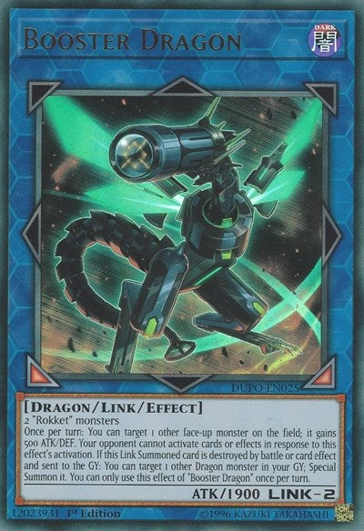 Booster Dragon [DUPO-EN025] Ultra Rare | Exor Games Summserside