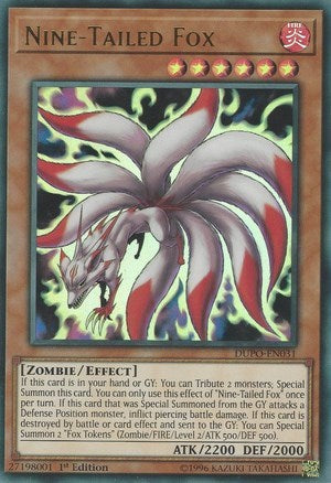 Nine-Tailed Fox [DUPO-EN031] Ultra Rare | Exor Games Summserside