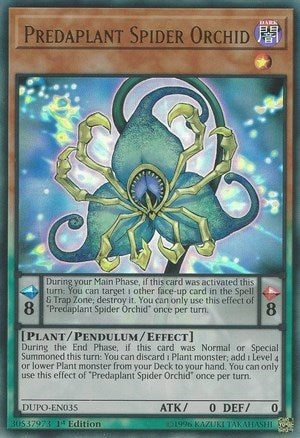 Predaplant Spider Orchid [DUPO-EN035] Ultra Rare | Exor Games Summserside