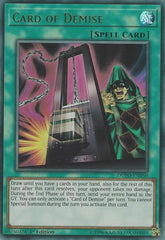 Card of Demise [DUPO-EN050] Ultra Rare | Exor Games Summserside