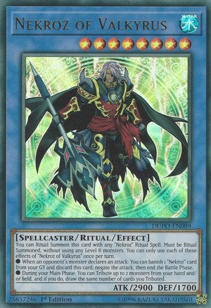 Nekroz of Valkyrus [DUPO-EN089] Ultra Rare | Exor Games Summserside