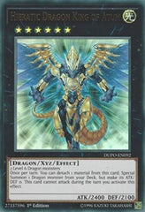 Hieratic Dragon King of Atum [DUPO-EN092] Ultra Rare | Exor Games Summserside