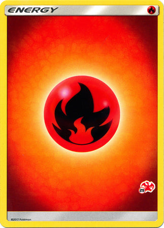 Fire Energy (Charizard Stamp #29) [Battle Academy 2020] | Exor Games Summserside