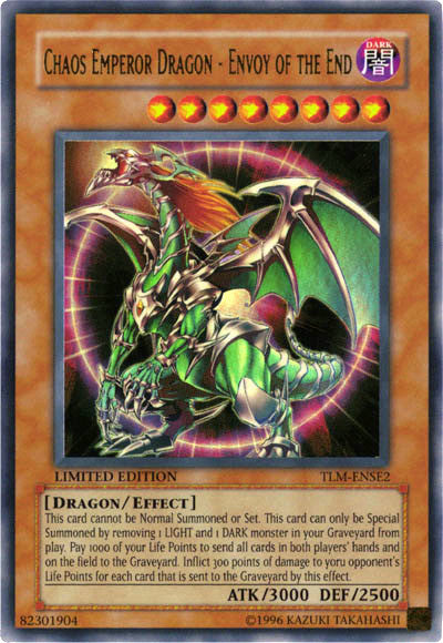 Chaos Emperor Dragon - Envoy of the End [TLM-ENSE2] Ultra Rare | Exor Games Summserside