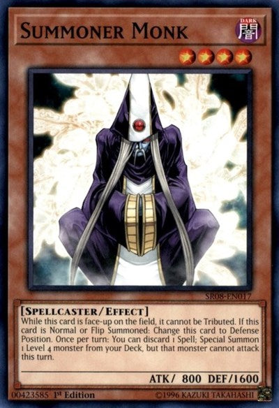 Summoner Monk [SR08-EN017] Common | Exor Games Summserside