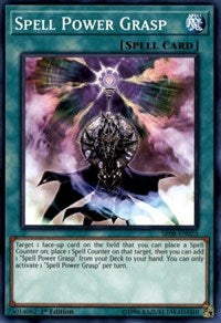 Spell Power Grasp [SR08-EN025] Common | Exor Games Summserside