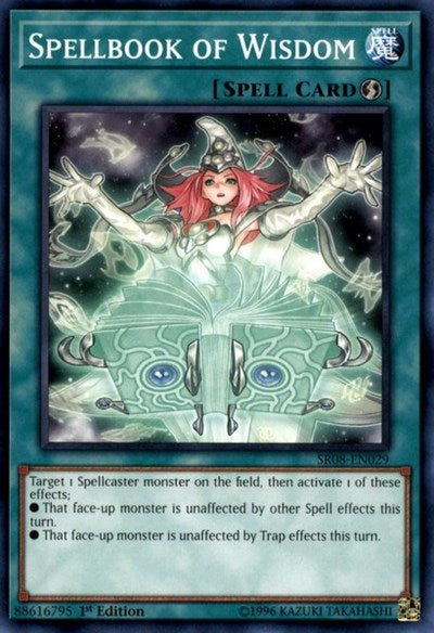 Spellbook of Wisdom [SR08-EN029] Common | Exor Games Summserside