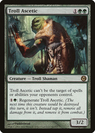 Troll Ascetic [Duels of the Planeswalkers] | Exor Games Summserside