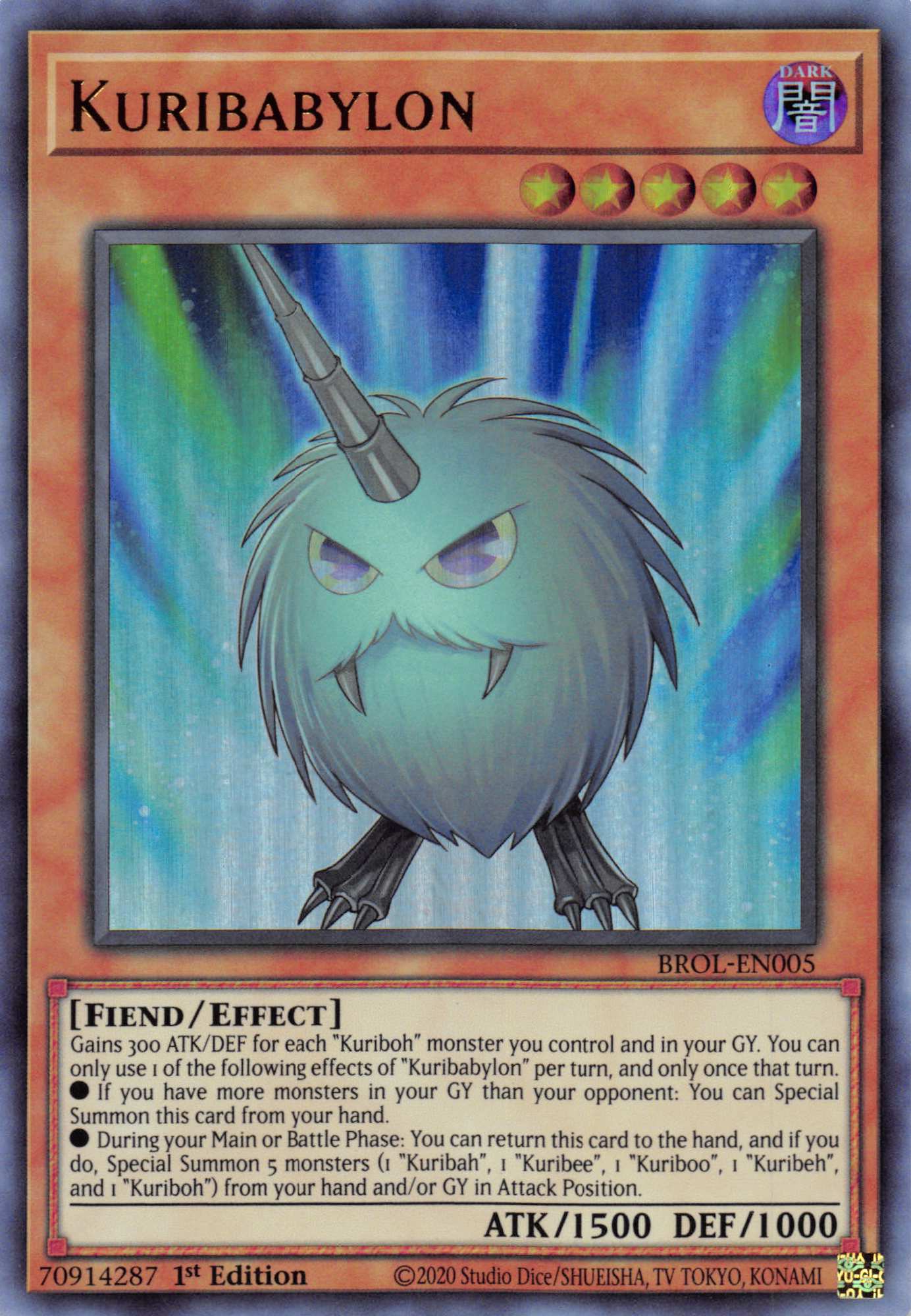 Kuribabylon [BROL-EN005] Ultra Rare | Exor Games Summserside