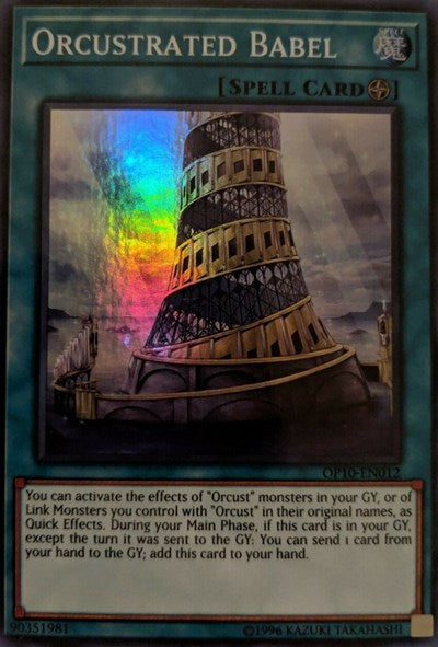 Orcustrated Babel [OP10-EN012] Super Rare | Exor Games Summserside