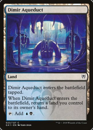 Dimir Aqueduct [GRN Guild Kit] | Exor Games Summserside