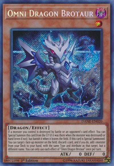 Omni Dragon Brotaur [DANE-EN020] Secret Rare | Exor Games Summserside