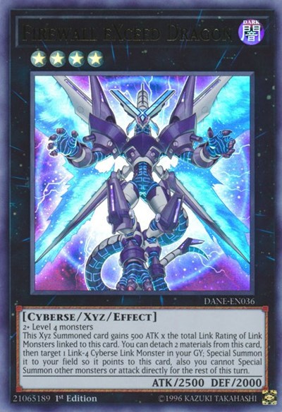 Firewall eXceed Dragon [DANE-EN036] Ultra Rare | Exor Games Summserside