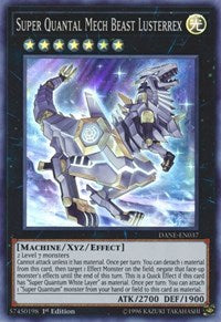 Super Quantal Mech Beast Lusterrex [DANE-EN037] Super Rare | Exor Games Summserside