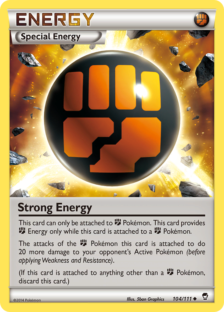 Strong Energy (104/111) [XY: Furious Fists] | Exor Games Summserside