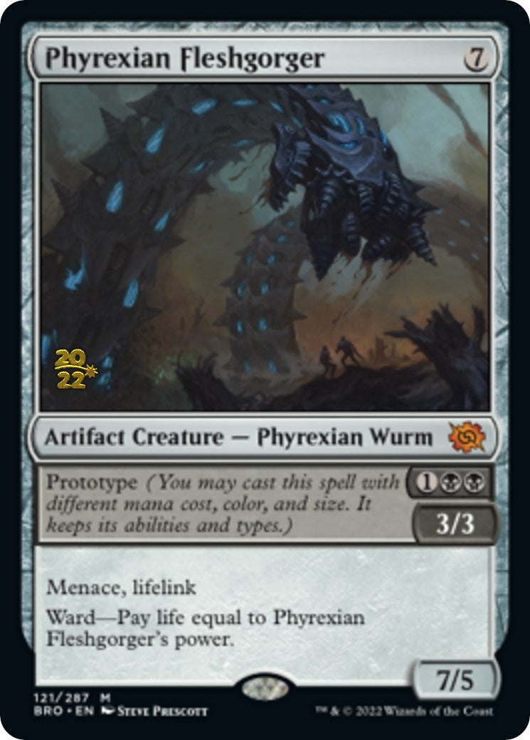 Phyrexian Fleshgorger [The Brothers' War: Prerelease Promos] | Exor Games Summserside