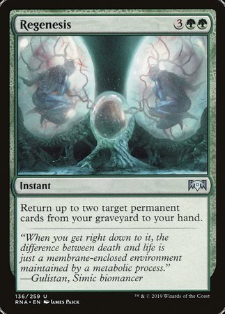 Regenesis [Ravnica Allegiance] | Exor Games Summserside