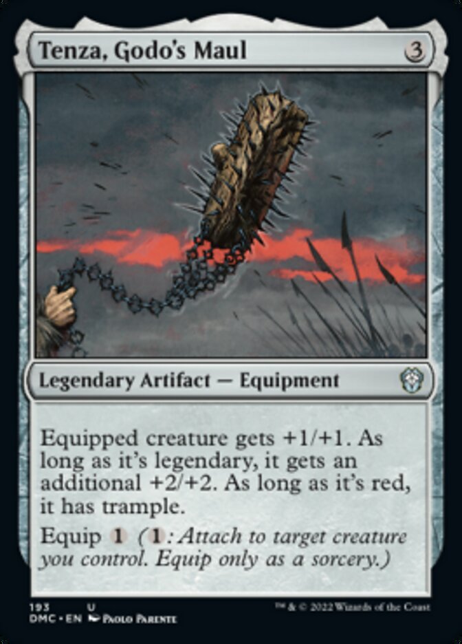 Tenza, Godo's Maul [Dominaria United Commander] | Exor Games Summserside