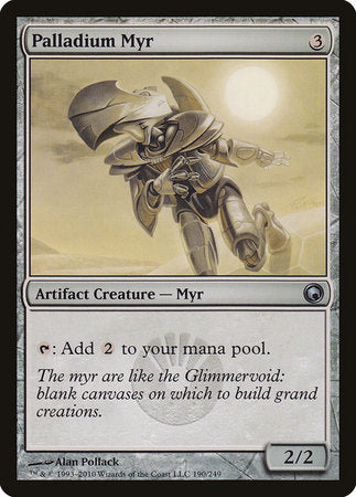Palladium Myr [Scars of Mirrodin] | Exor Games Summserside
