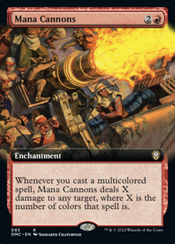 Mana Cannons (Extended Art) [Dominaria United Commander] | Exor Games Summserside