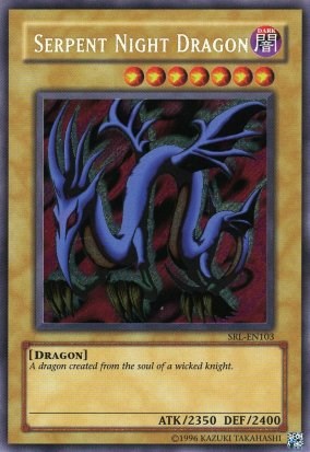 Serpent Night Dragon [SRL-EN103] Secret Rare | Exor Games Summserside